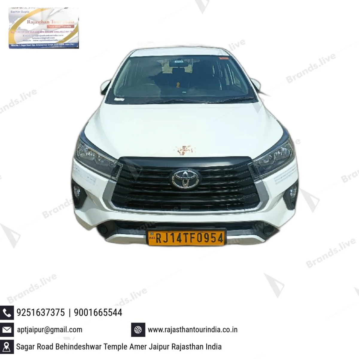 innova crysta toyota innova rental jaipur
