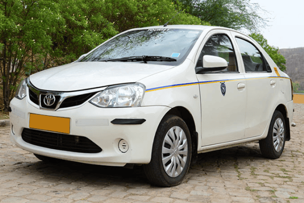 Toyota etios rental in udaipur